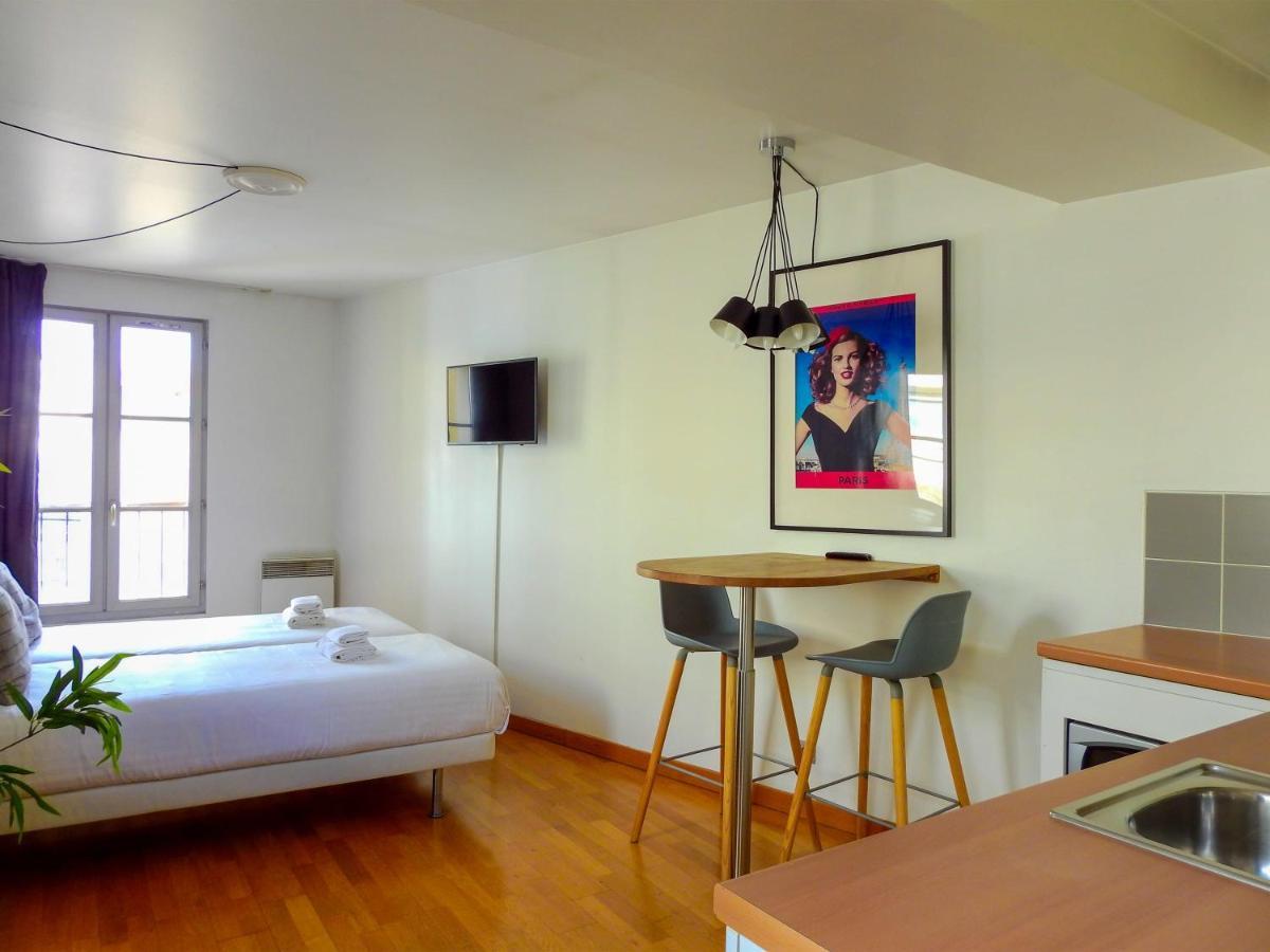 דירות Charmant Studio Dans Un Immeuble Paris 5 מראה חיצוני תמונה